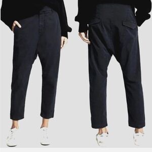 Nili Lotan Paris Pant in washed black twill